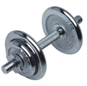 IR92041 Chrome-plated combination dumbbells