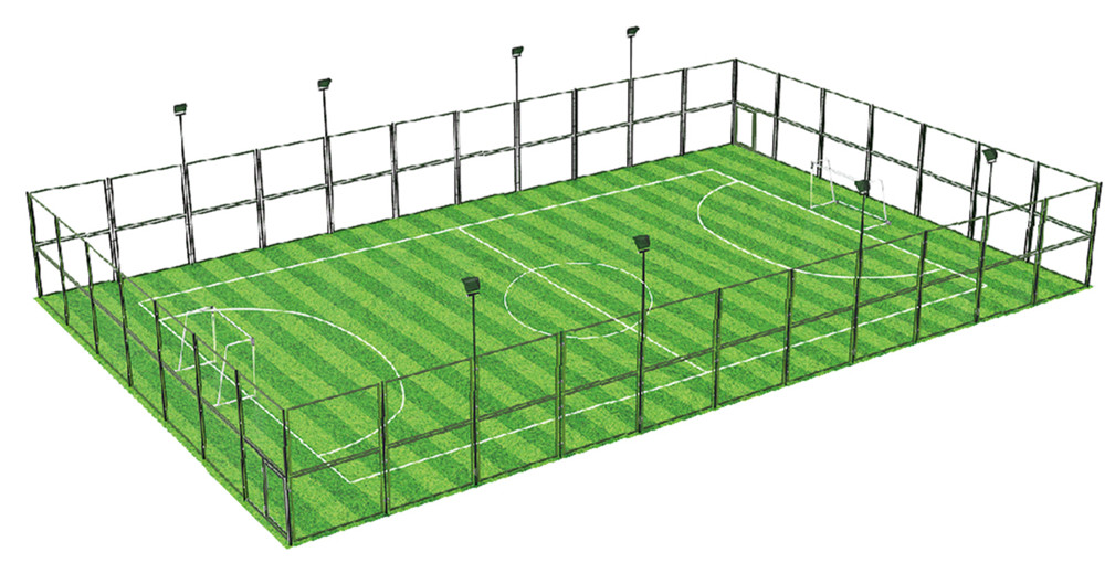 IRQC002 Cage football field