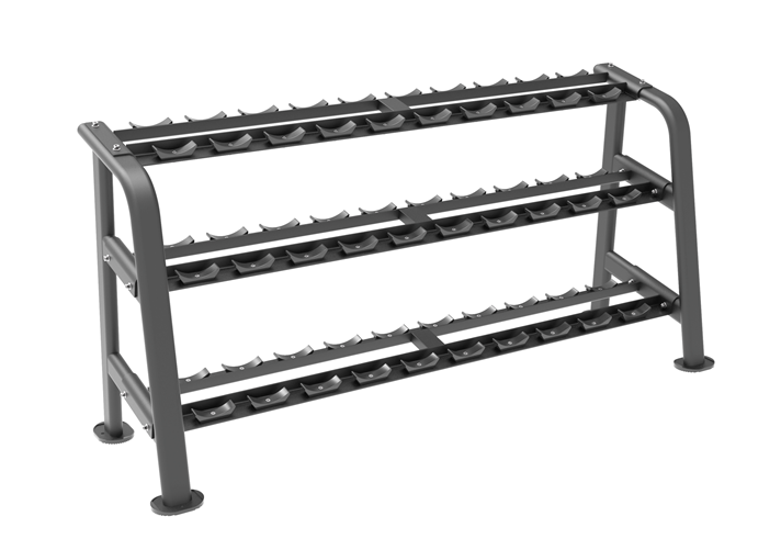 IRDR1404 three-tier dumbbell rack