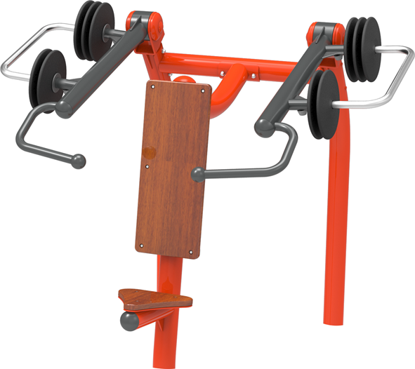 IRLP1711 seated shoulder push trainer