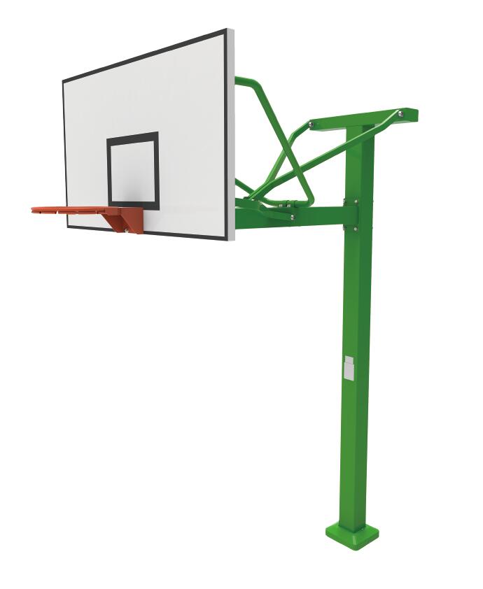 IRLQJ1012 fixed one-arm basketball stand