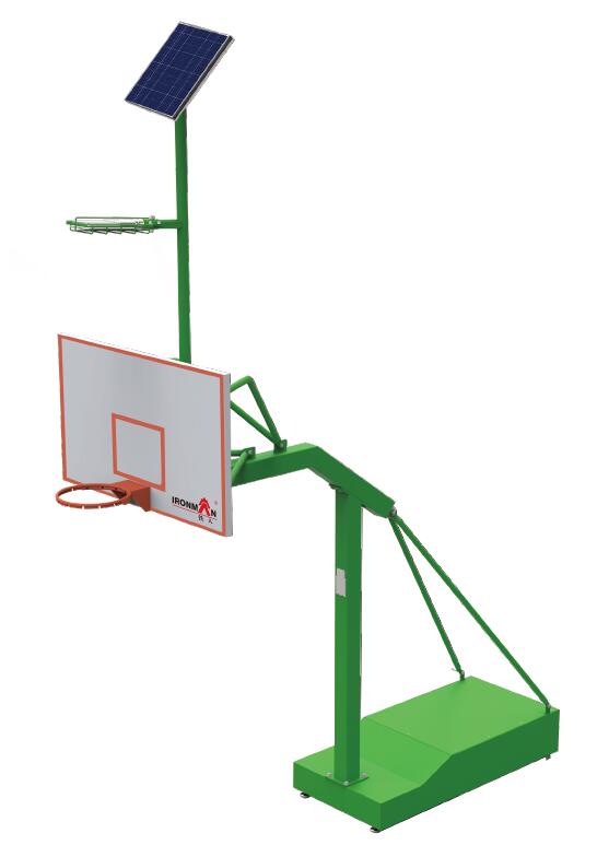 IRLQJ1504 solar mobile basketball stand