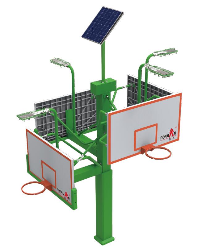 IRLQJ1502 Solar Four Shooting Basketball Rack