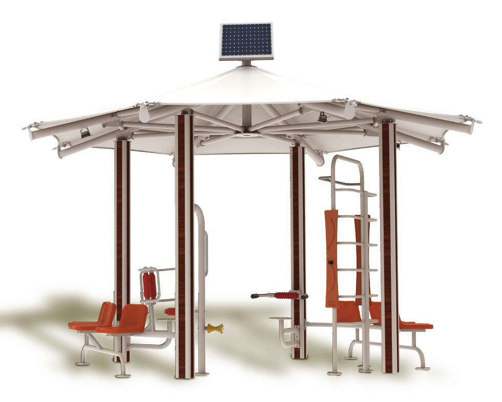IRYZ600 solar fitness station